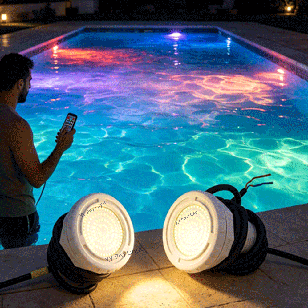 Xy Spa & Wellness - 15W Plastic Film Zwembadverlichting IP68 12V