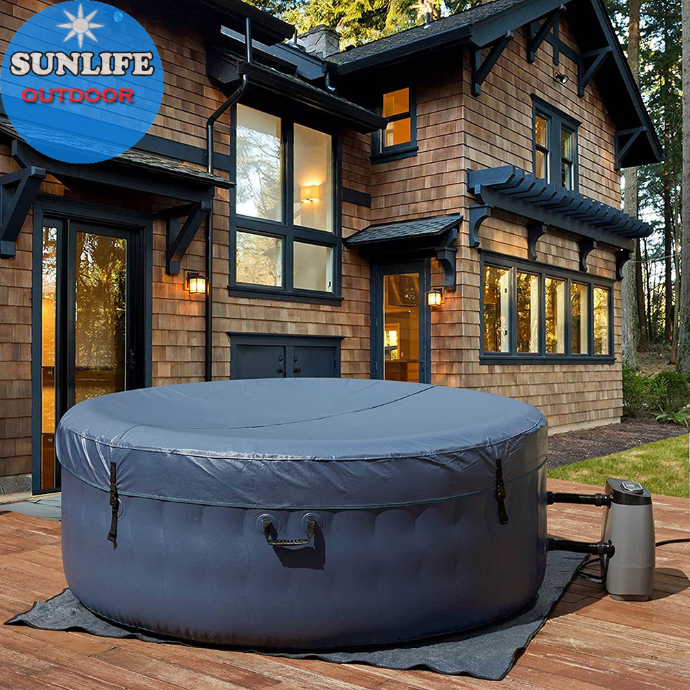 Opblaasbaar jacuzzi spa bad ve - Spa Wellness Jacuzzi recensie en prijs