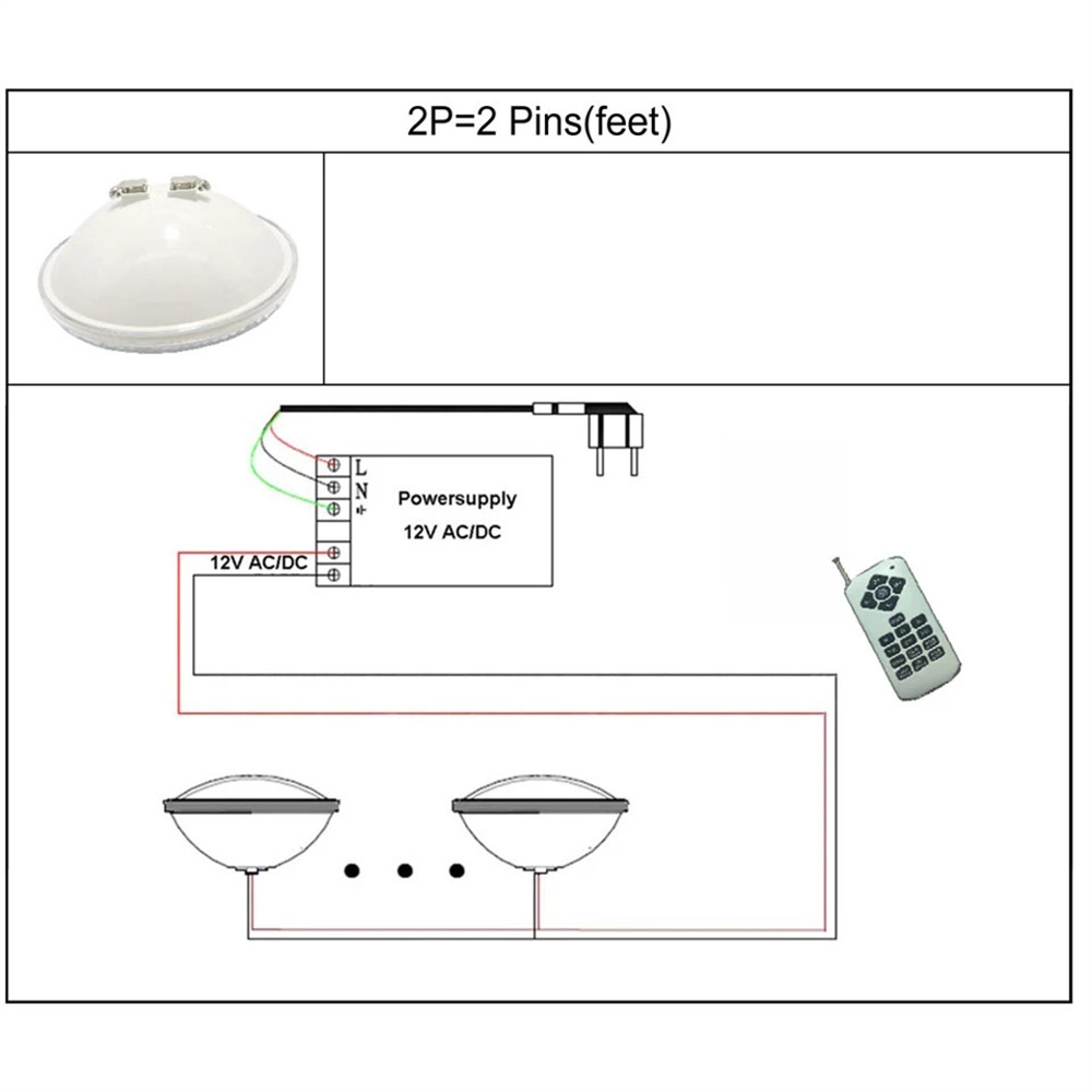 12W PAR56 RGB LED Onderwaterve - Xy Spa & Wellness recensie en prijs