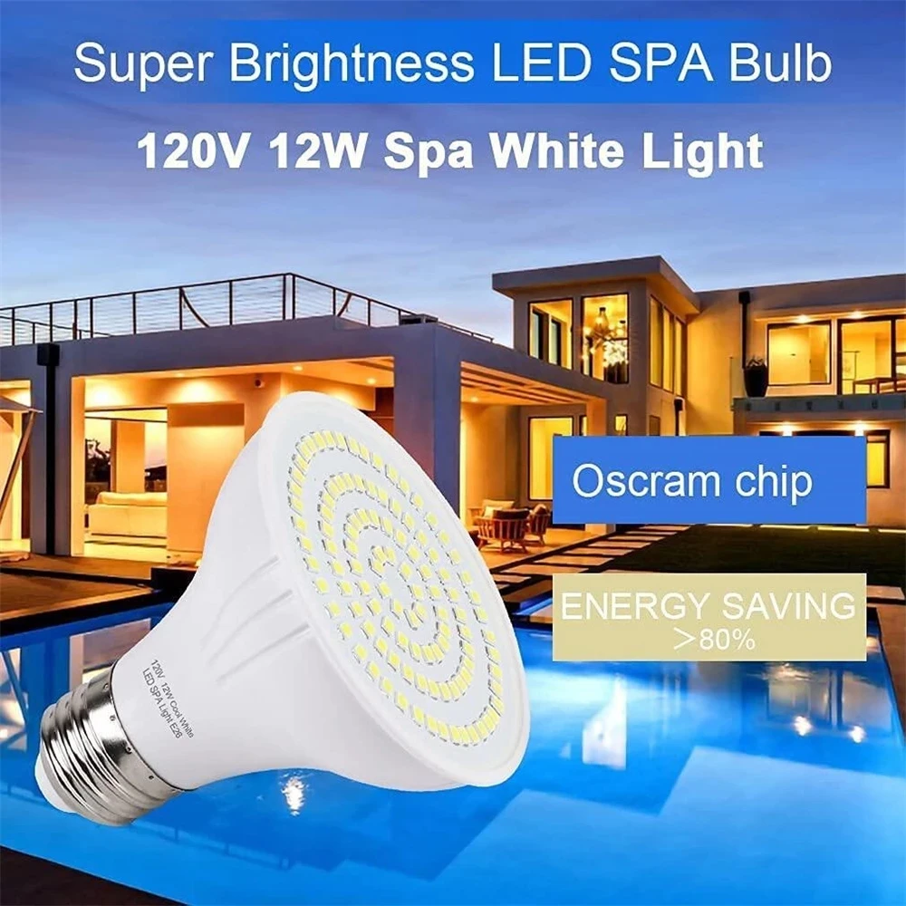 LED Zwembad Licht E27 E26 Lamp - Xy Spa & Wellness recensie en prijs